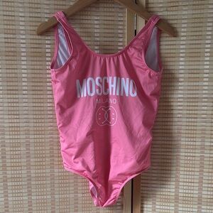 Moschino Teen Pink One-Piece Swimsuit